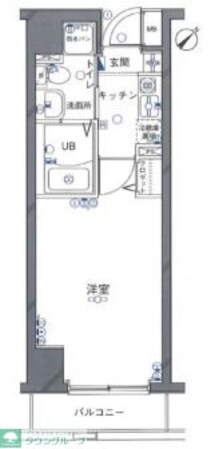 グリフィン新横浜・アリーナ前の物件間取画像